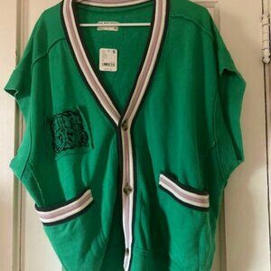 NWT Free People Varsity Cardigan, size M